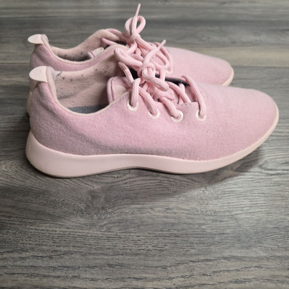 Allbirds Womens Wool Runner Pink Merino Wool Sneakers Size 10